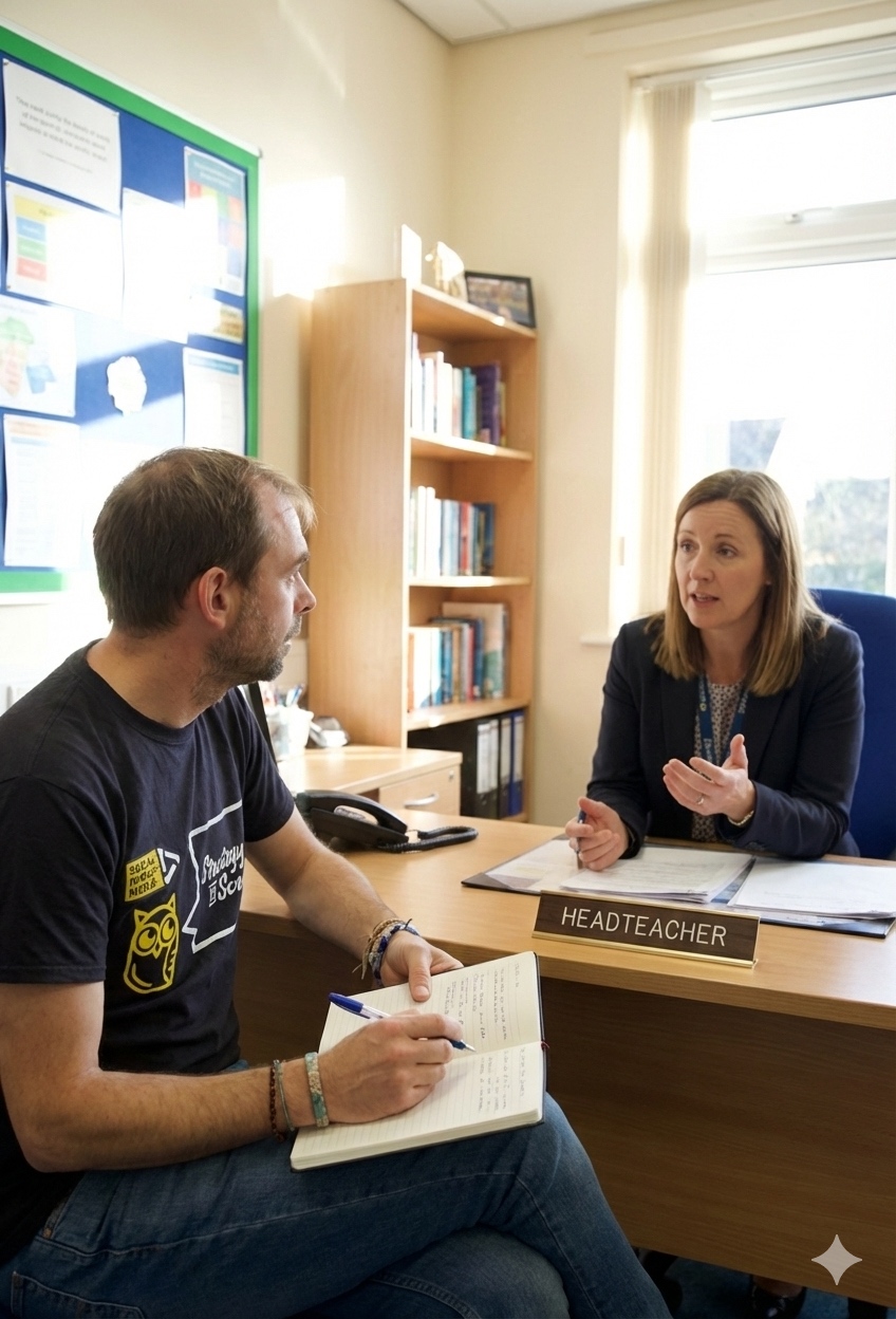 Initial Consultation & Strategy - School video production process